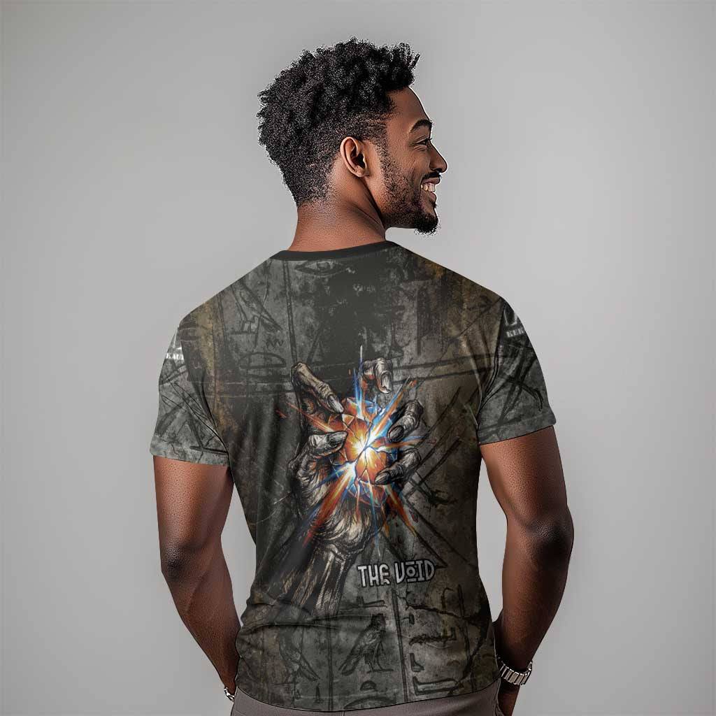 Egypt Kek and Kauket T-Shirt Ancient Void Theme with Frog and Serpent Duality Graphic Tee