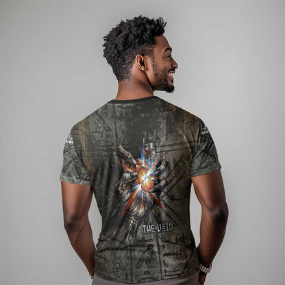 Egypt Kek and Kauket T-Shirt Ancient Void Theme with Frog and Serpent Duality Graphic Tee