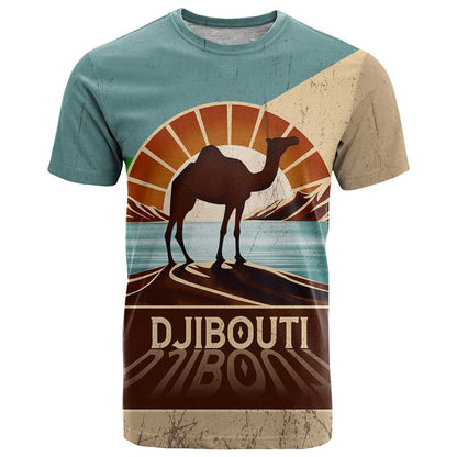 Echoes of Djibouti T-Shirt Where Desert Meets Sea and Heritage Stands Tall Graphic Tee