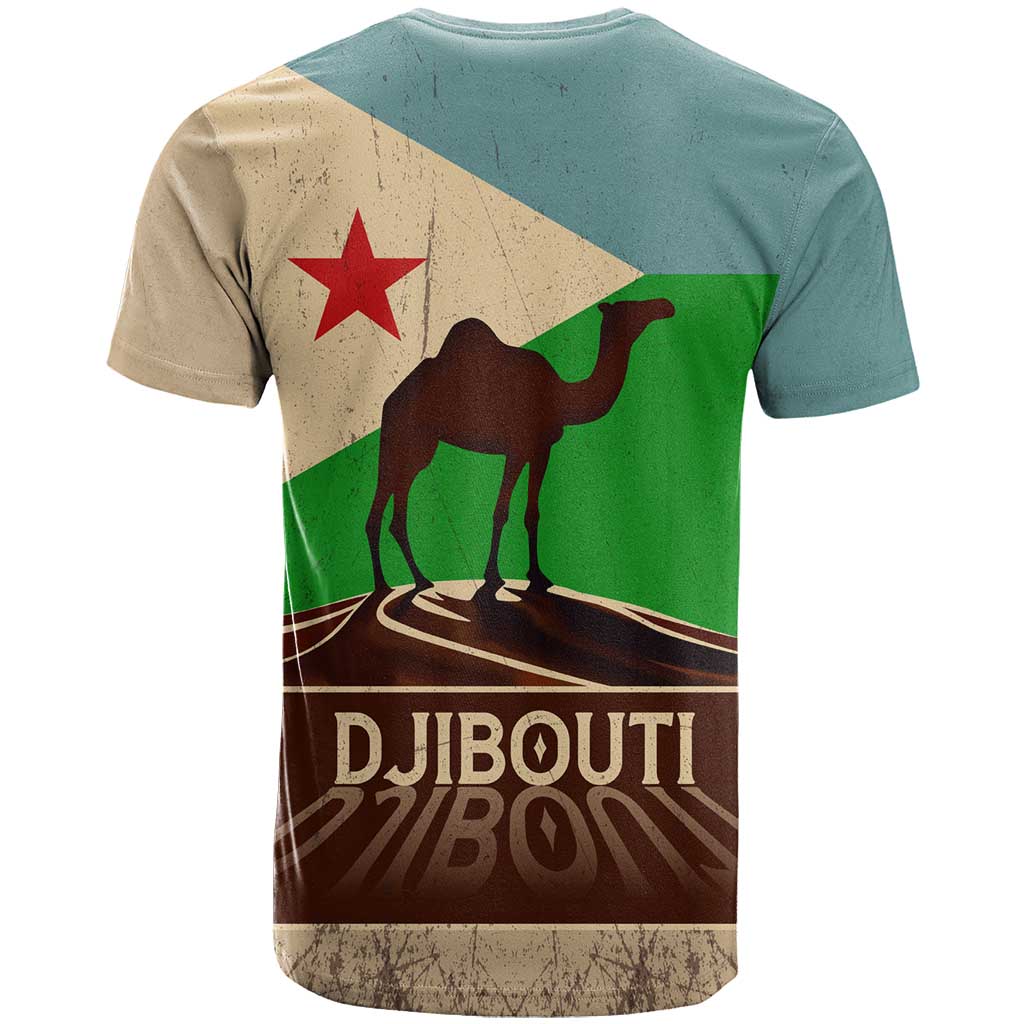 Echoes of Djibouti T-Shirt Where Desert Meets Sea and Heritage Stands Tall Graphic Tee