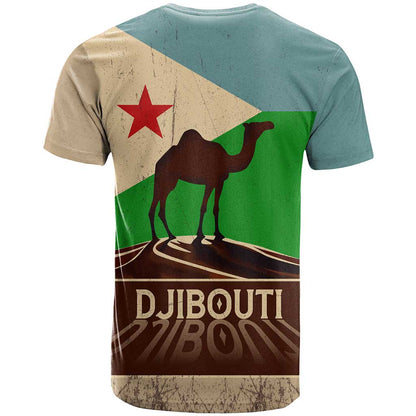 Echoes of Djibouti T-Shirt Where Desert Meets Sea and Heritage Stands Tall Graphic Tee