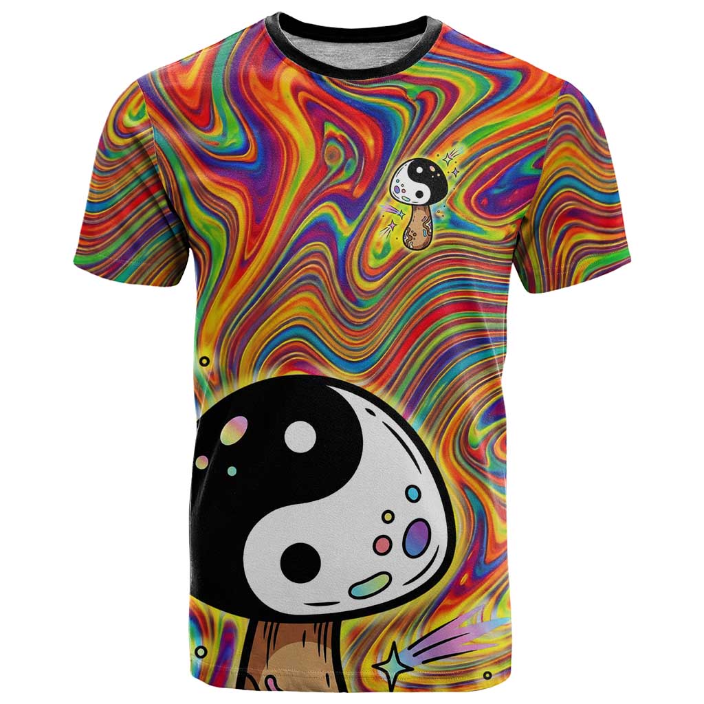 Free Your Mind Peace Love Collective T-Shirt Psychedelic Hippie Vibes Graphic Tee