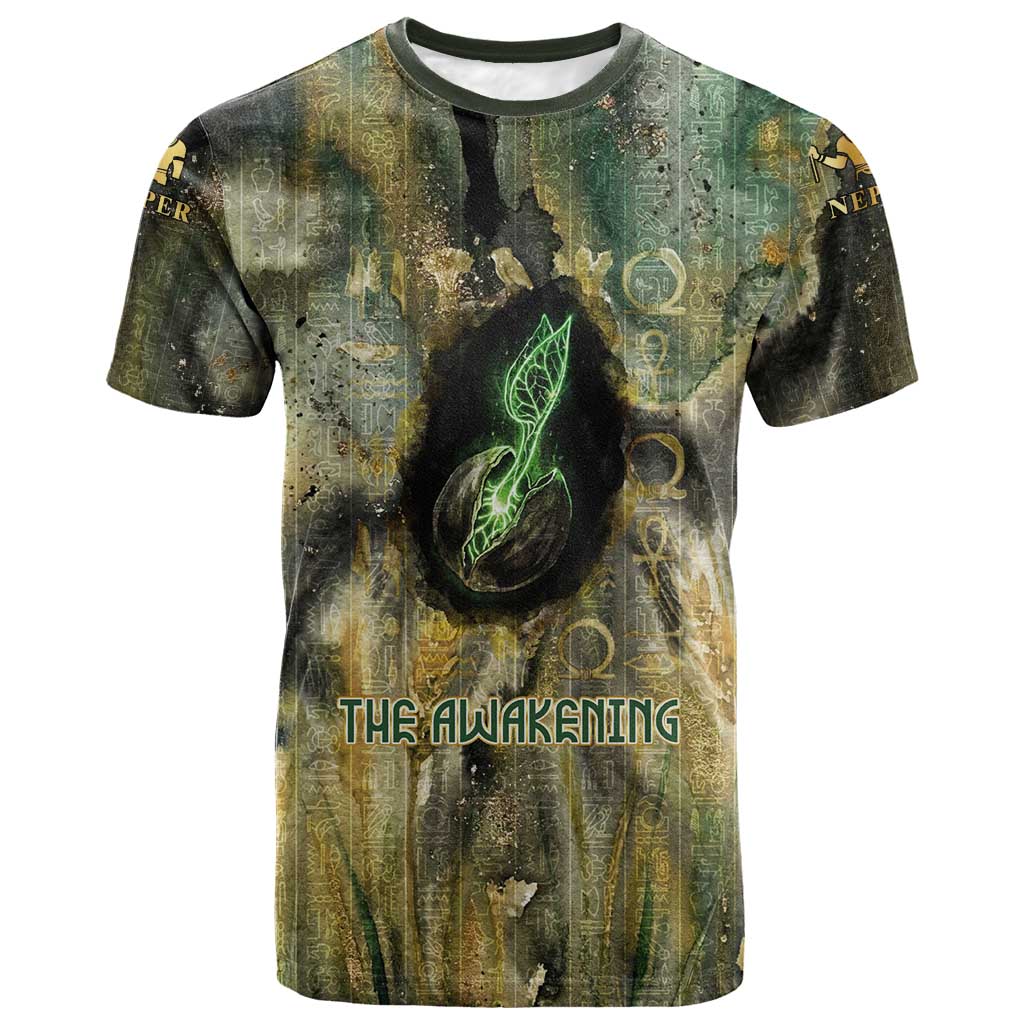 Neper and Nepit T-Shirt Ancient Egyptian Seed Awakening and Fertility Graphic Tee
