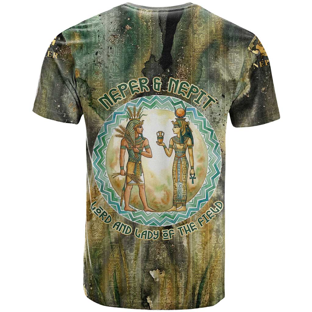 Neper and Nepit T-Shirt Ancient Egyptian Seed Awakening and Fertility Graphic Tee