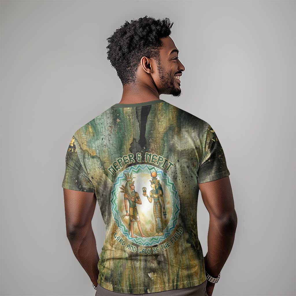 Neper and Nepit T-Shirt Ancient Egyptian Seed Awakening and Fertility Graphic Tee