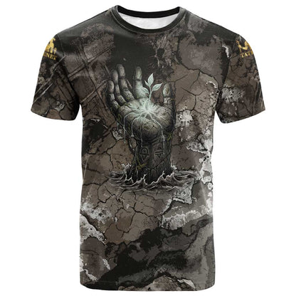 Tatenen T-Shirt Rising Hand Design Egyptian God of Creation and Earth Emergence Graphic Tee