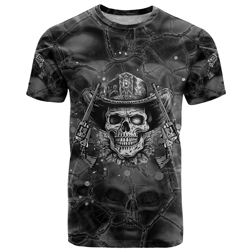 Cowboy Skull T-Shirt Cowboy Take Me Away Graphic Tee