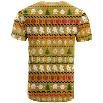 The Only Gift You Need Christmas T-Shirt Xmas Holiday Patterns Graphic Tee