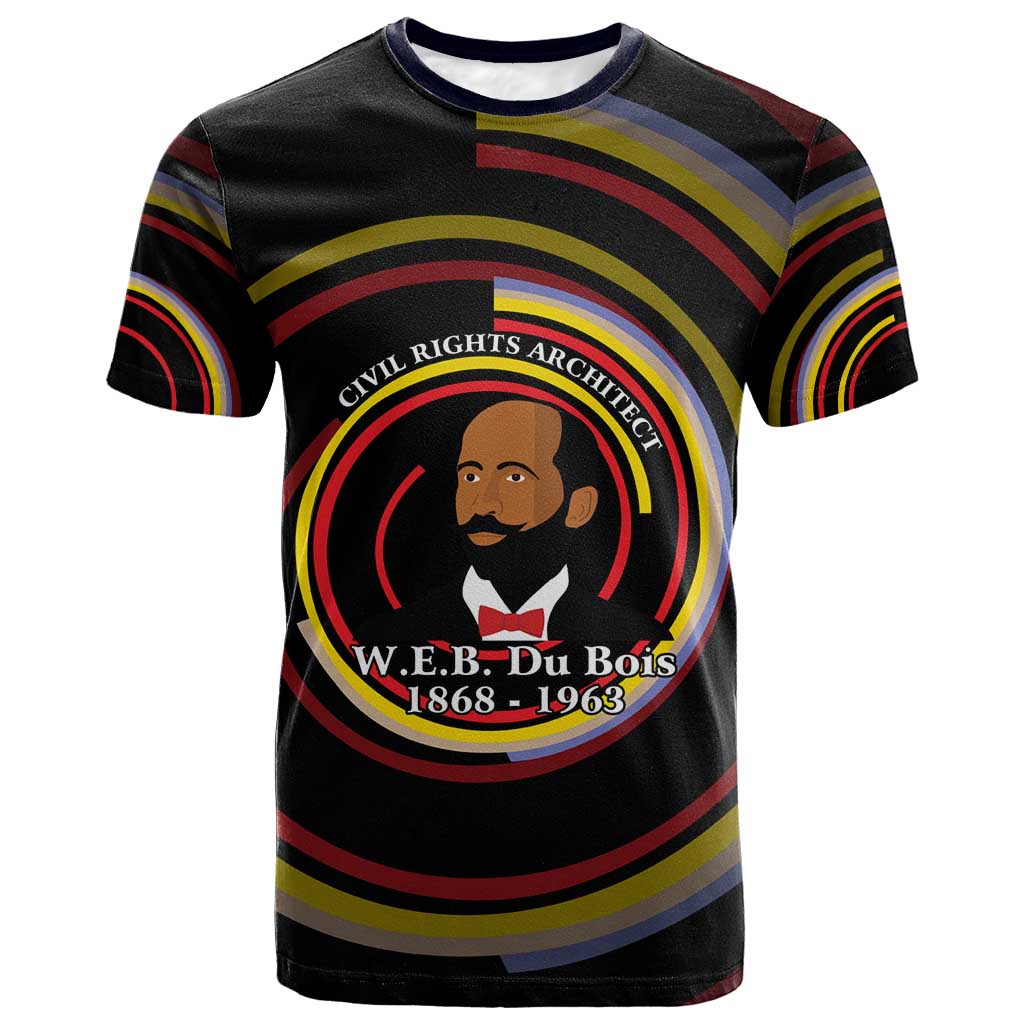 W.E.B. Du Bois Civil Rights Architect T-Shirt Niagara Movement - NAACP Tribute Design Graphic Tee