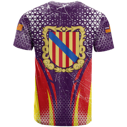 Balearic Islands Flag T-Shirt Autonomous Community of Spain Graphic Tee