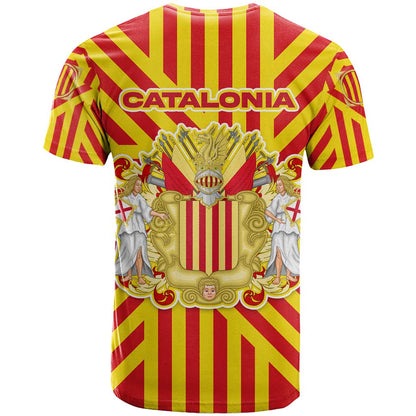 Catalonia Flag T-Shirt Autonomous Community of Spain Graphic Tee