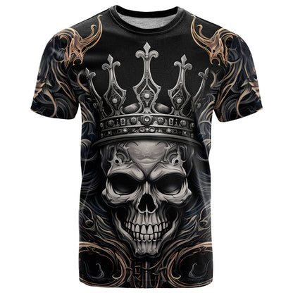 Skull Fantasy T-Shirt Who Needs Inner Demons When You Are The Demon Graphic Tee
