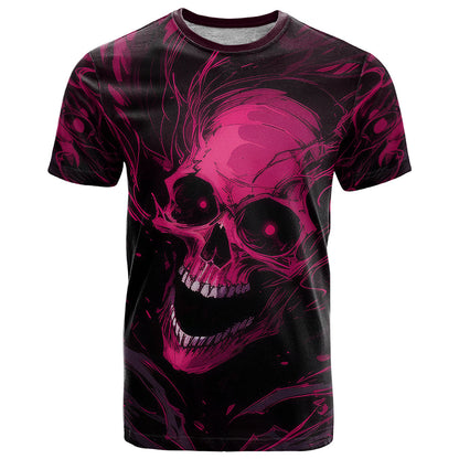 Death Skull T-Shirt I'm Scary Enough Without A Costume Graphic Tee