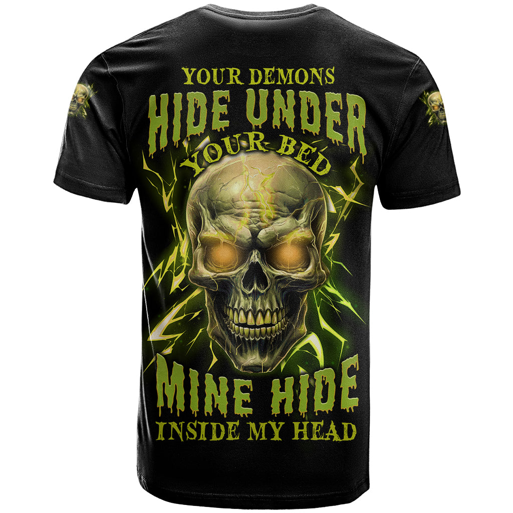 Your Demons Hide Under Your Bed T-Shirt Graphic Tee
