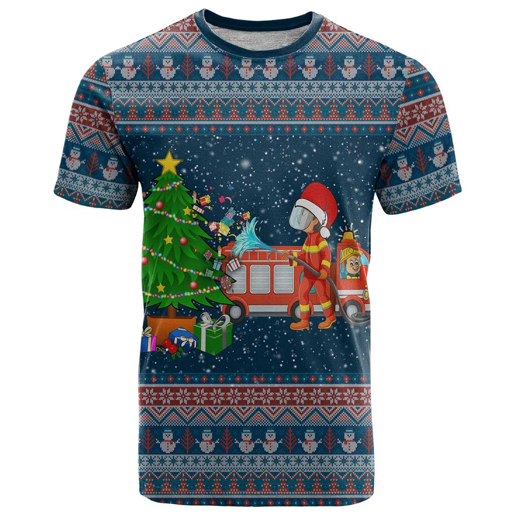 Flamingle Bells Xmas Christmas T-Shirt Xmas Holiday Patterns Graphic Tee