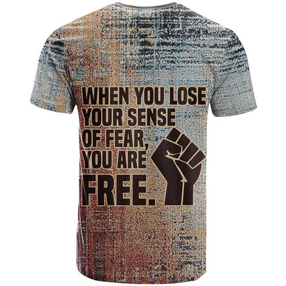 John Lewis T-Shirt with Freedom Quote Graphic Civil Rights and Legacy Tribute Graphic Tee