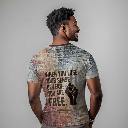 John Lewis T-Shirt with Freedom Quote Graphic Civil Rights and Legacy Tribute Graphic Tee