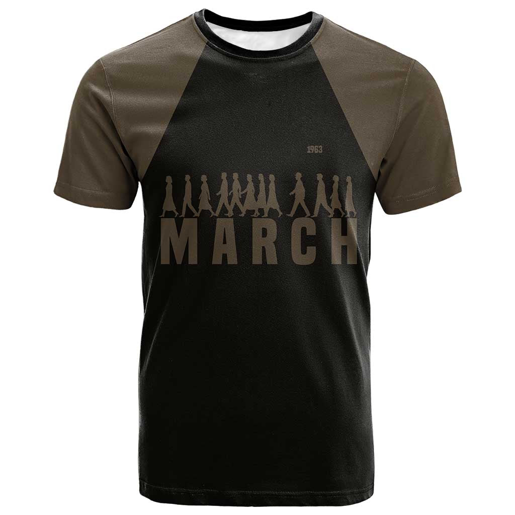 Bayard Rustin T-Shirt with March on Washington Design Civil Rights Organizer Tribute Graphic Tee