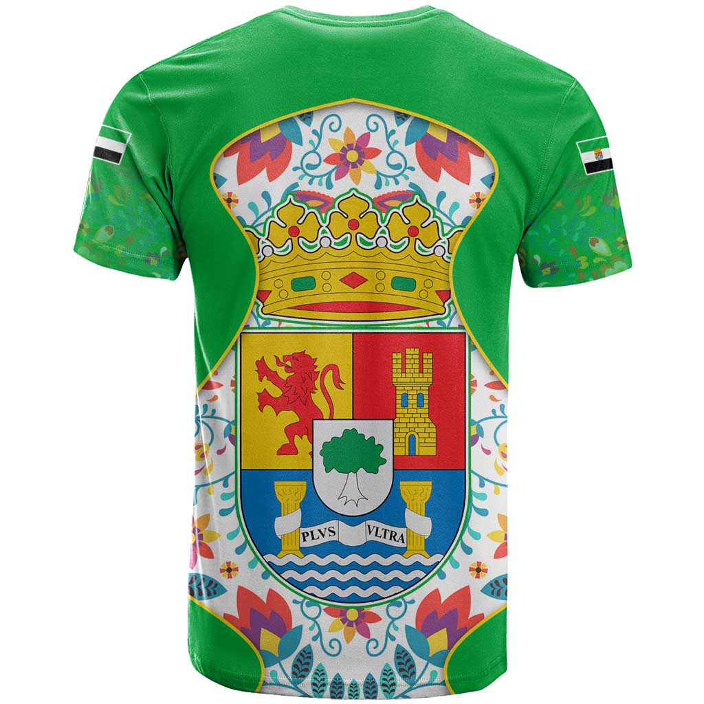 Extremadura Flag T-Shirt Autonomous Community of Spain Graphic Tee
