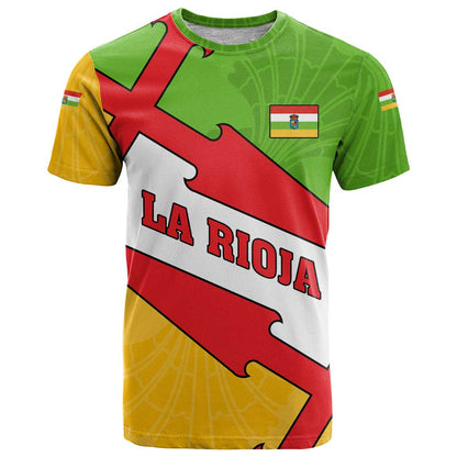 La Rioja Flag T-Shirt Autonomous Community of Spain Graphic Tee
