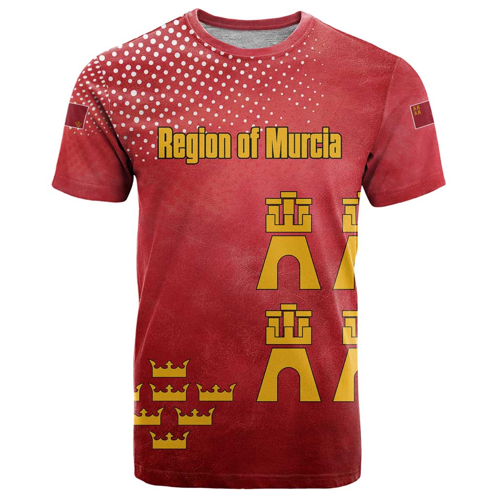 Region of Murcia Flag T-Shirt Autonomous Community of Spain Graphic Tee