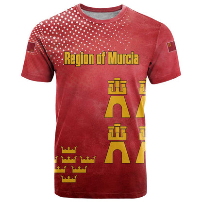 Region of Murcia Flag T-Shirt Autonomous Community of Spain Graphic Tee