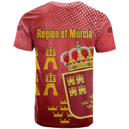 Region of Murcia Flag T-Shirt Autonomous Community of Spain Graphic Tee