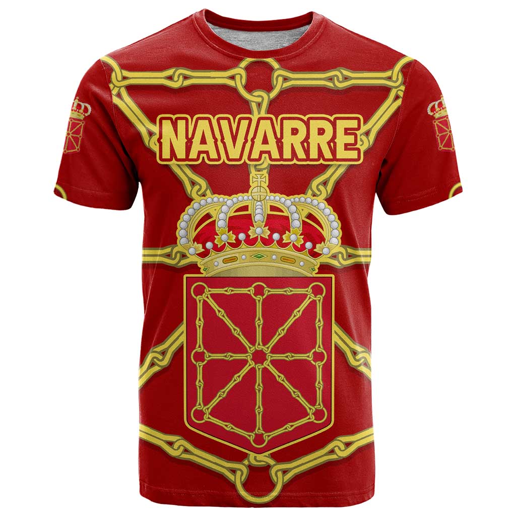 Navarre Flag T-Shirt Autonomous Community of Spain Graphic Tee