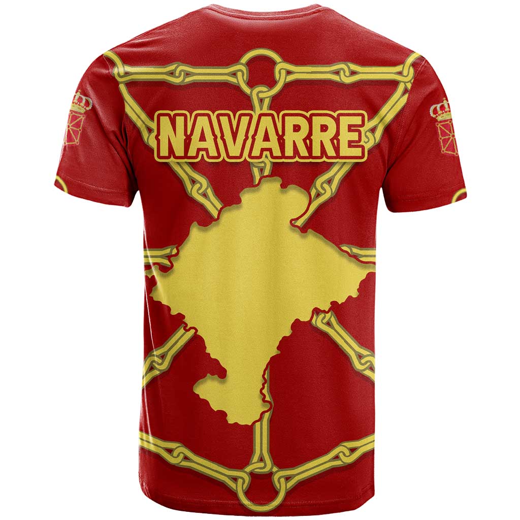 Navarre Flag T-Shirt Autonomous Community of Spain Graphic Tee