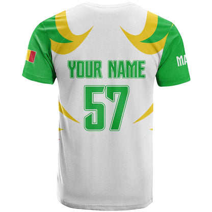 Mali Vulture T-Shirt Sporty Style with National Flag Colors Graphic Tee