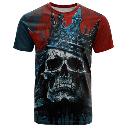 Skull King T-Shirt The Time Is Always Right To Do What Is Right Graphic Tee