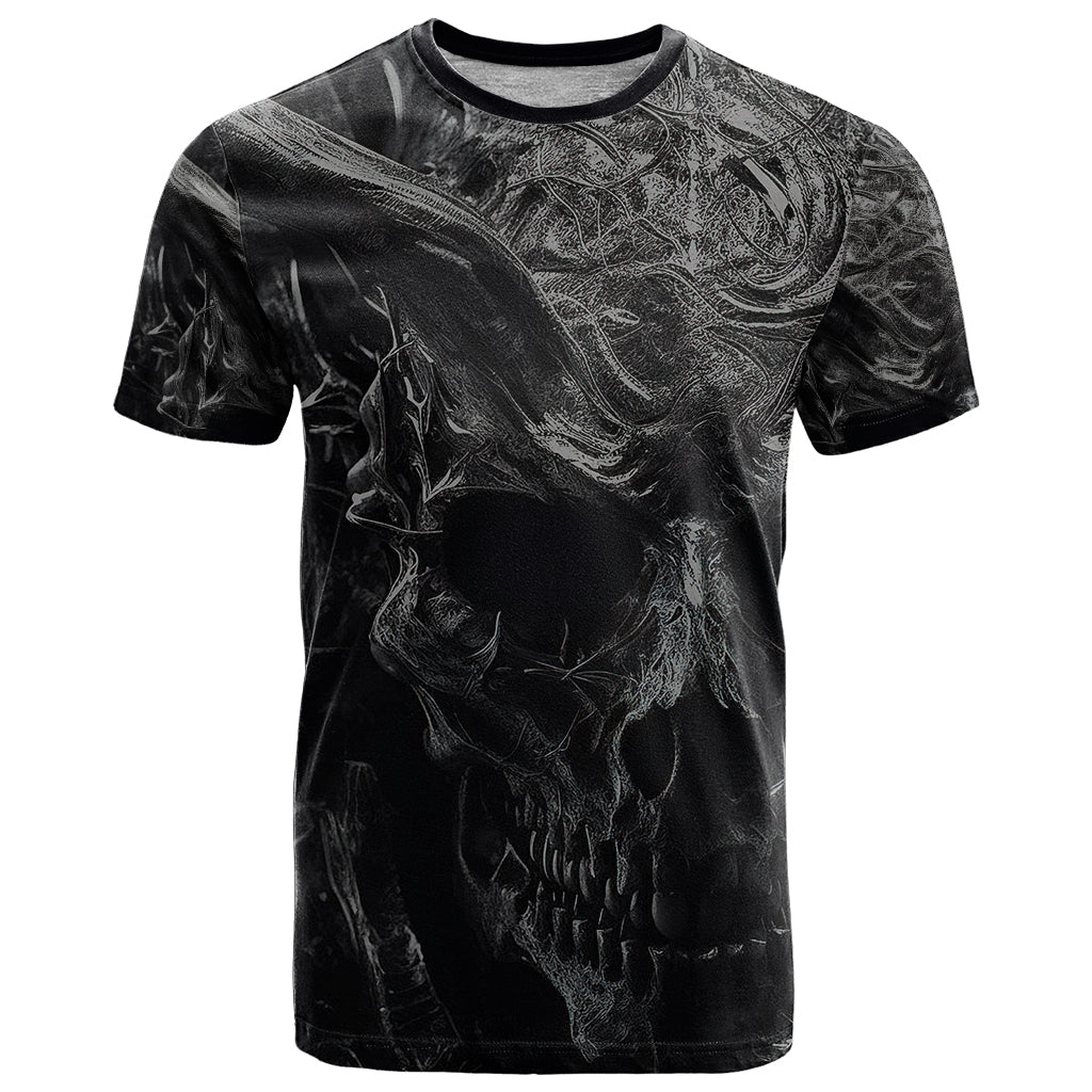 Horror Skull T-Shirt Of course i'm going to hell i'm just here to pick you up Graphic Tee