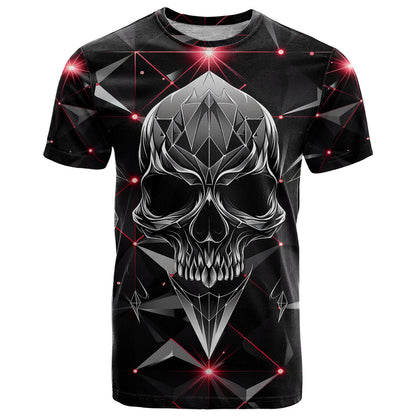 Diamond Skull T-Shirt Shine Bright Like Diamond Graphic Tee