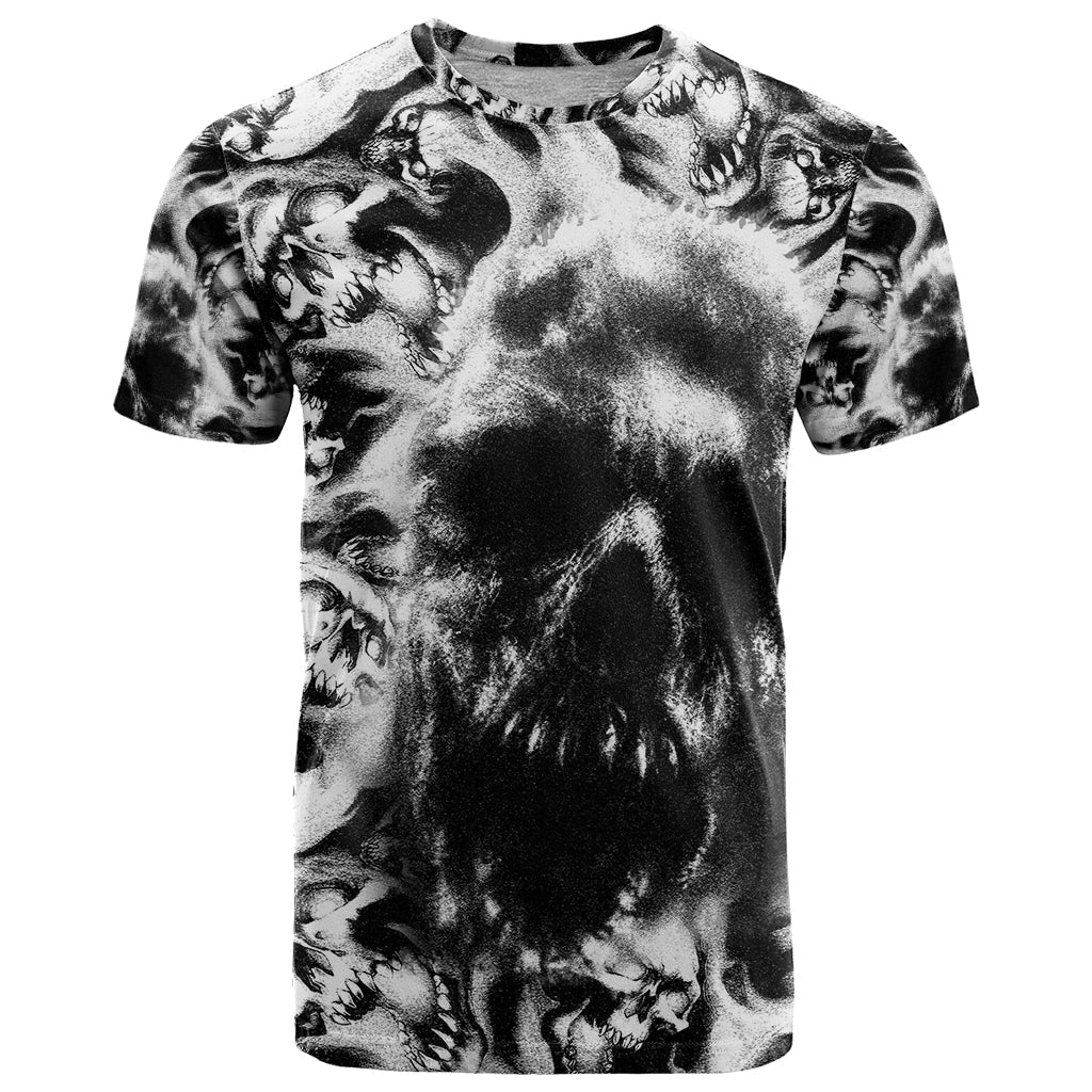 Skull T-Shirt Inequitable Spirit Graphic Tee