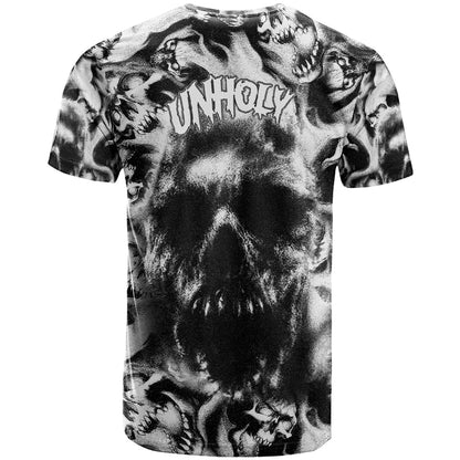 Skull T-Shirt Inequitable Spirit Graphic Tee