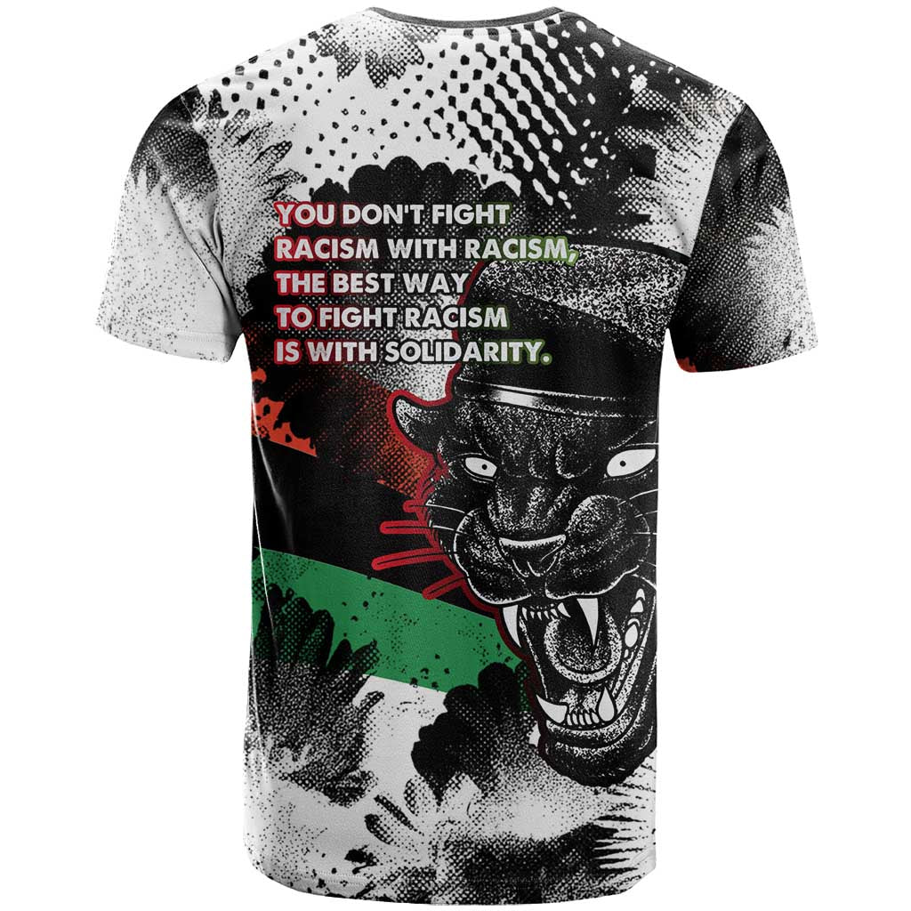 Bobby Seale T-Shirt Black Panther Artwork Solidarity Quote Revolutionary Civil Rights Tribute Graphic Tee