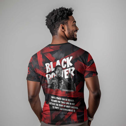 Stokely Carmichael T-Shirt Graphic Design Black Power Quote Powerful Speech Civil Rights Graphic Tee