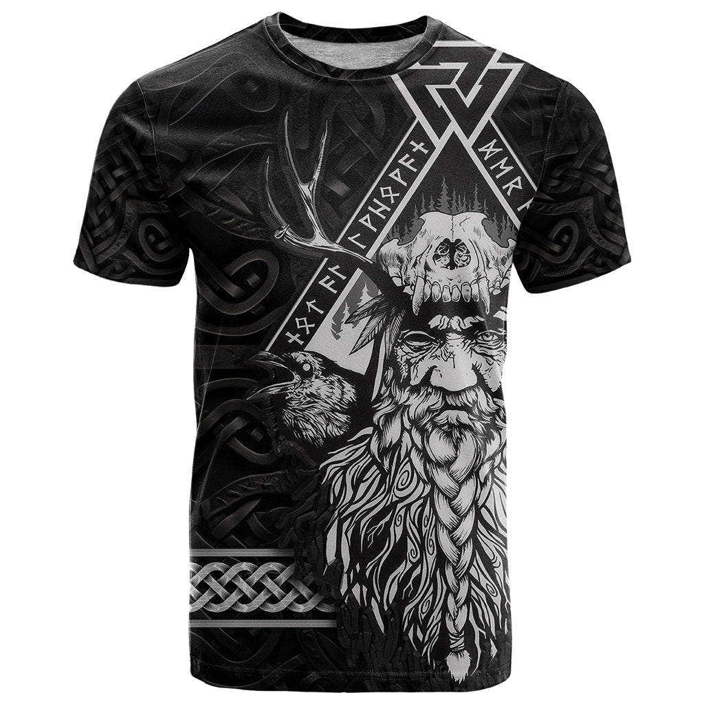 Viking T-Shirt Norse Enigma Odin's Vision Graphic Tee