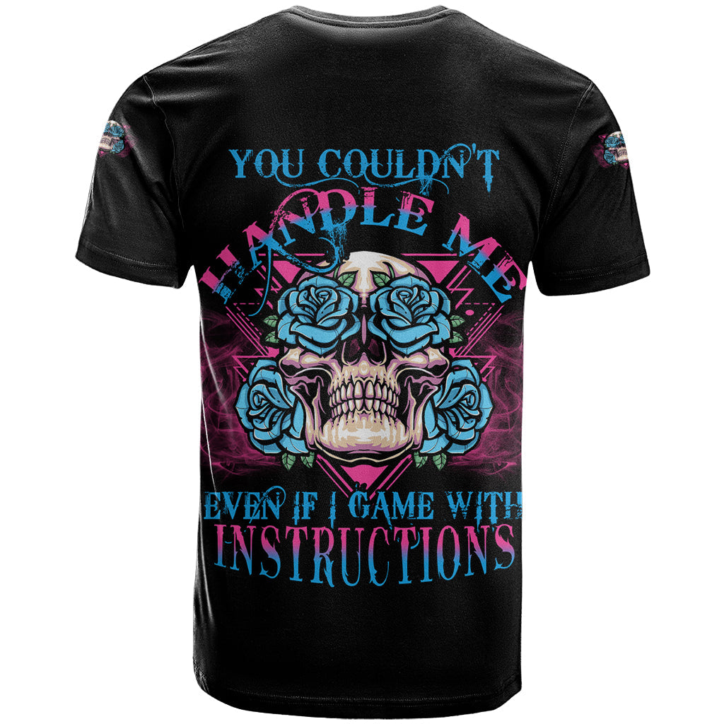 You Couldn't Handle Me Triangle Skull T-Shirt Graphic Tee
