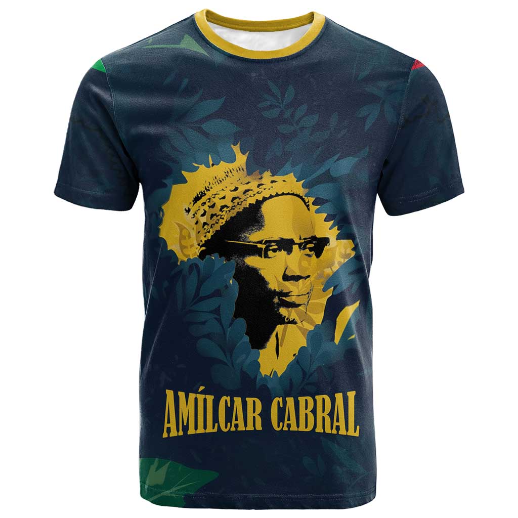 Amilcar Cabral T-Shirt Guinea-Bissau African National Liberation Leader - Cultural Resistance Tribute Graphic Tee