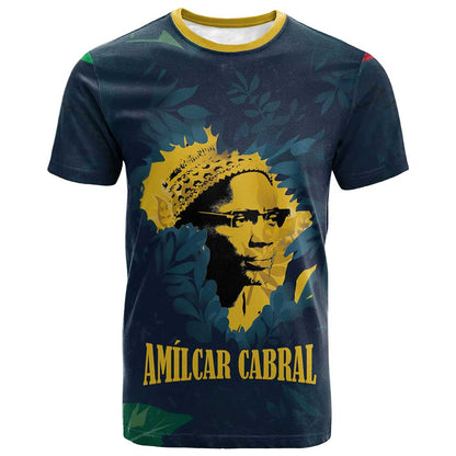 Amilcar Cabral T-Shirt Guinea-Bissau African National Liberation Leader - Cultural Resistance Tribute Graphic Tee