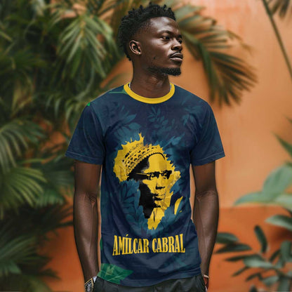 Amilcar Cabral T-Shirt Guinea-Bissau African National Liberation Leader - Cultural Resistance Tribute Graphic Tee
