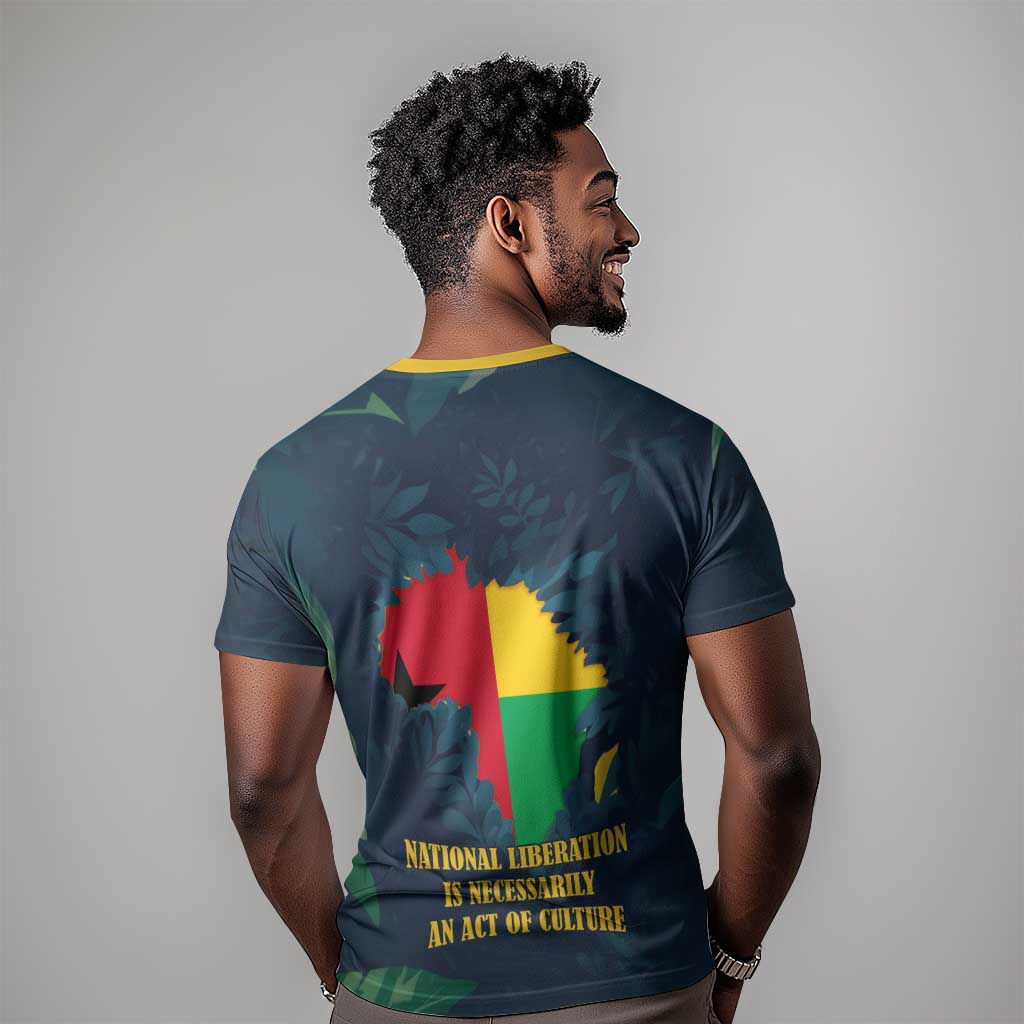 Amilcar Cabral T-Shirt Guinea-Bissau African National Liberation Leader - Cultural Resistance Tribute Graphic Tee