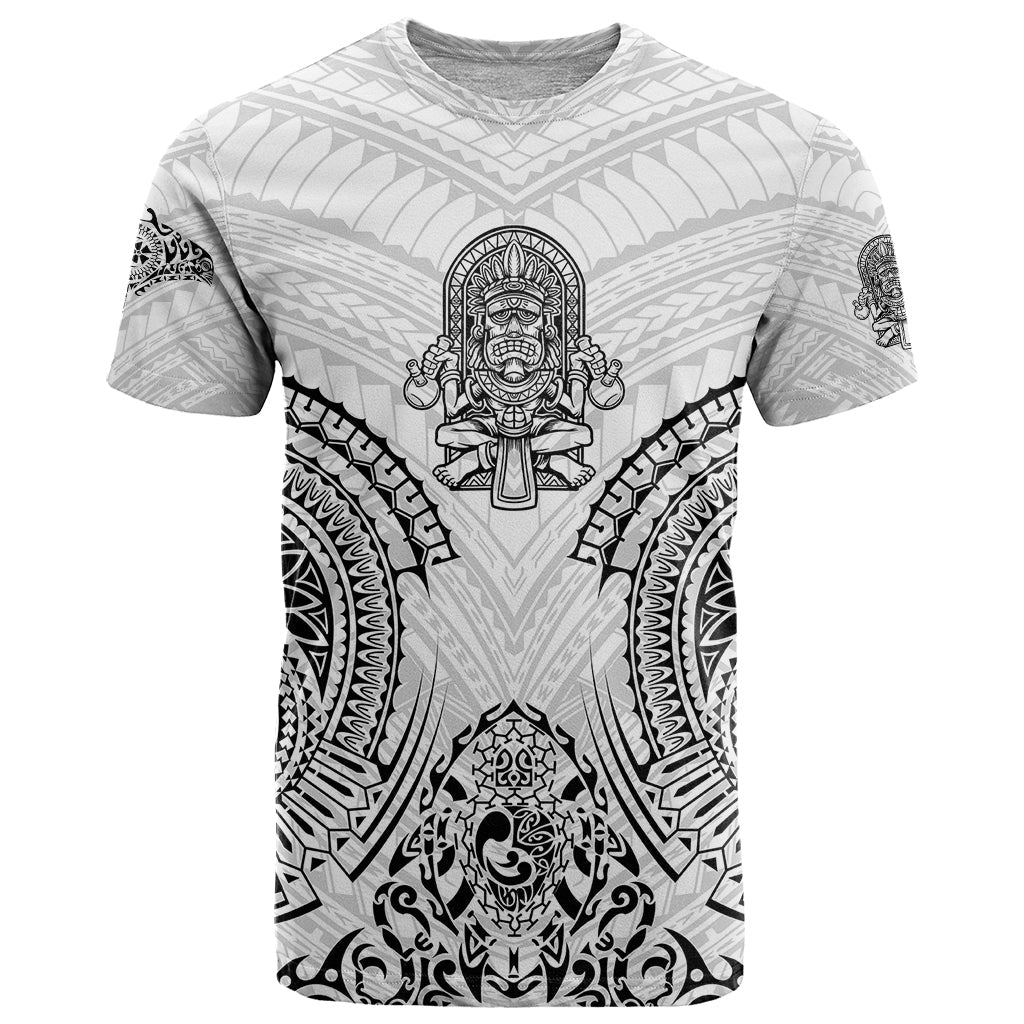 Hawaii Polynesian T-Shirt Warrior symbol Graphic Tee