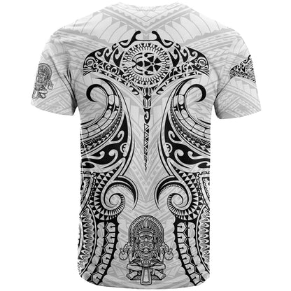 Hawaii Polynesian T-Shirt Warrior symbol Graphic Tee