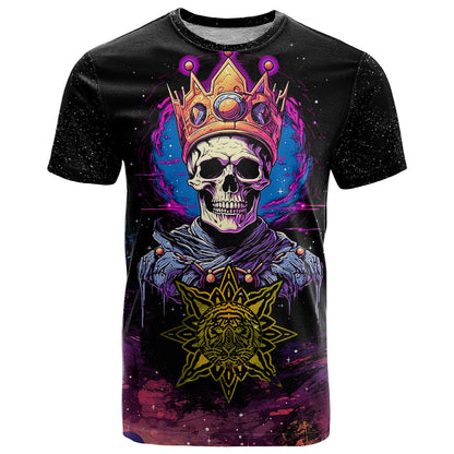 King Skeleton T-Shirt I Do What I Want Graphic Tee