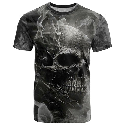 Hello Darkness My Old Friend Skull T-Shirt Graphic Tee