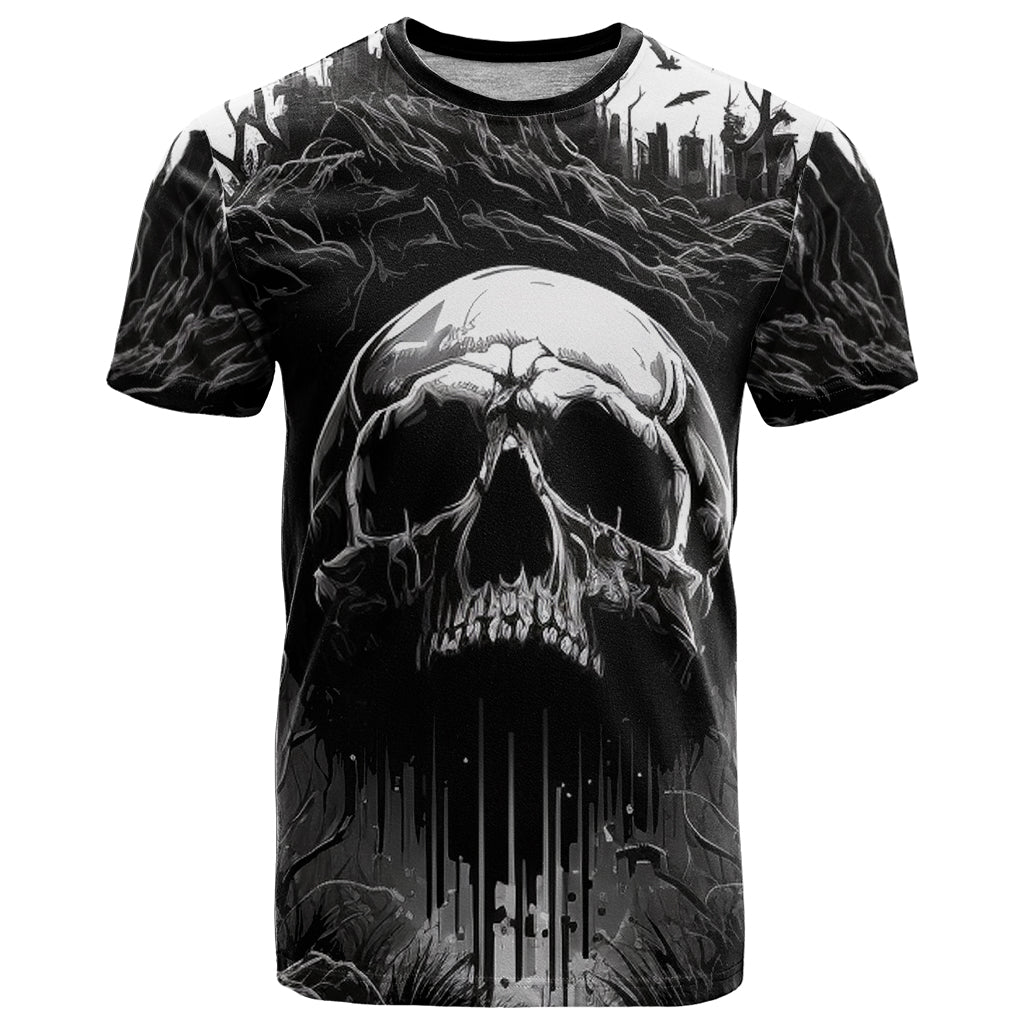 If I Stand Alone I Know I'm With Someone I Can Trust Skull T-Shirt Graphic Tee