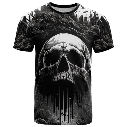 If I Stand Alone I Know I'm With Someone I Can Trust Skull T-Shirt Graphic Tee