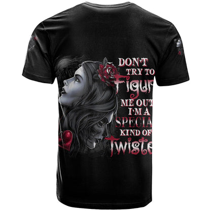 Don't Try To Figure Me Out T-Shirt Graphic Tee